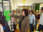 Neu gestaltete Schülerbücherei der KSCr...